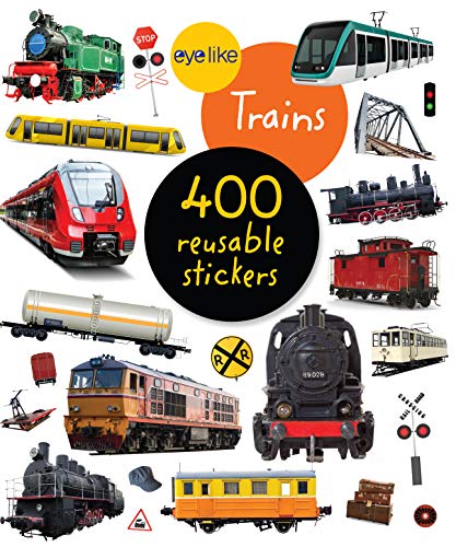 Eyelike Stickers: Trains: 1
